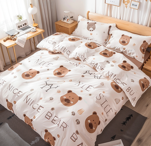 Coperta in cotone gotico bear baby 7 pezzi <span class=keywords><strong>lenzuola</strong></span> egyptiane copriletto egizio casa hotel bamboo spider-man - Product Image 5