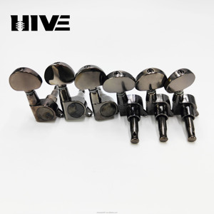 全密封民谣风格原声吉他弦，带精密合金大半圆形黑色镍音钉 - Product Image 2