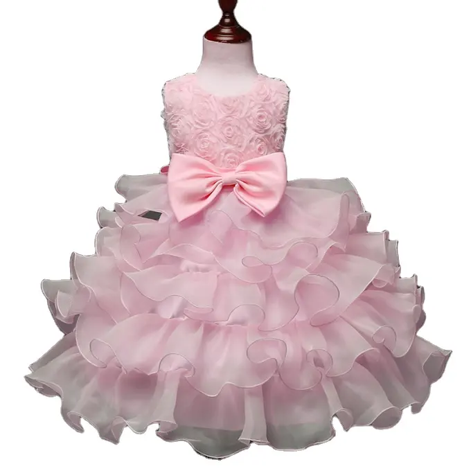 Оптовая продажа, пышные платья принцессы для маленьких девочек, Цветочная пачка, вечерние платья для дня рождения и свадьбы, для девочек