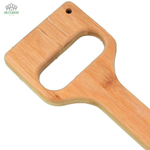 Spatule de barbecue en bambou, outil de cuisson en bois massif avec ouvre-bouteille, ustensile de cuisine multifonctionnel pour l'extérieur - Product Image 3
