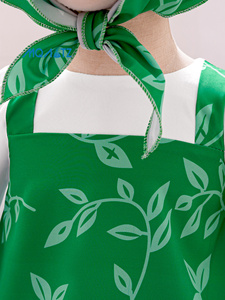 Disfraz de Cosplay de la Historia de Masha, Vestido de Manga Corta Rojo Rosa para Niñas, Estilo Masha - Product Image 6