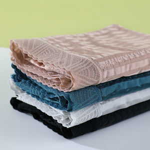 Горячая распродажа: Легкие женские трусы из ледяного шелка, прозрачные, с контролем живота, корректирующие, сексуальные, больших размеров, однотонные. - Product Image 3