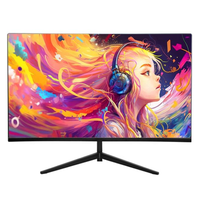 Harga Pabrik Oem Monitor Komputer Layar Datar 21.5 inci 23.8 inci 27 inci 1920*1080 Hd untuk Kantor dan Gaming 100hz 165hz