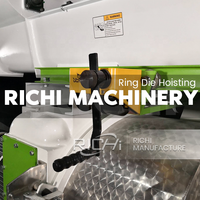 Máquina de Pellets de Madera RICHI 200kg-400kg/hora - Máquina para Hacer Pellets de Madera de Fácil Operación a Bajo Precio