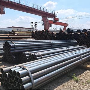 Giá tốt Q235 q345 erw Carbon hàn ống thép hình bầu dục Ống tianjin nhà máy nhà kính khung cấu trúc 5.8M 6M - Product Image 2