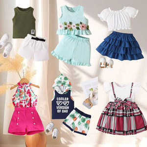 Conjunto de ropa Para bebe ชุดสำหรับเด็กผู้หญิงเสื้อผ้าบูติกสำหรับเด็กจัดส่งแบบสุ่ม - Product Image 3
