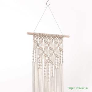 Atrapasueños Bohemio de Macramé con Cuerda de Algodón y Arte Geométrico para Decoración del Hogar, Precio Económico, OEM - Product Image 5