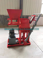 Máquina de entrelazado manual hidráulico de QTY2-20, peso ligero, común, Simple, barata