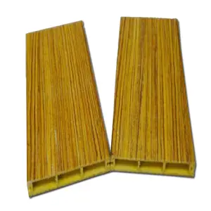 UV protection frp rectangular roof purlin composite fiberglass column and purlins