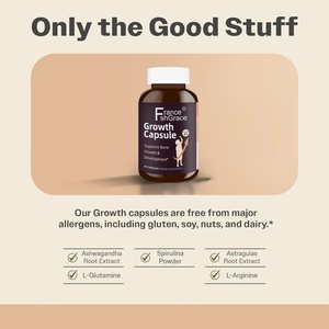 Cápsulas de Crecimiento Premium OEM Tall Nutrition para Niños, Suplemento para Apoyar el Crecimiento y la Fuerza Ósea - Product Image 2