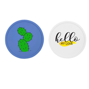 Sous-verre en silicone personnalisé à prix abordable, classique, 3 mm, souple, résistant à la chaleur, antidérapant, promotionnel - Product Image 2