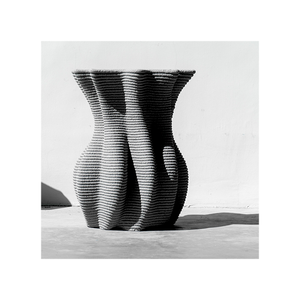 กระถางดอกไม้กลางแจ้งขนาดใหญ่แบบยั่งยืนพิมพ์ลาย3D ทันสมัยสำหรับตกแต่งสวนกระถางต้นไม้ในร่ม - Product Image 1