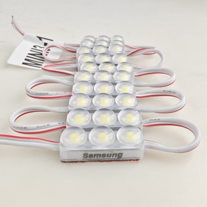 Módulo LED Samsung MINI3 DC12V 2835 SMD 50LM IP67, Luz para Letreros Publicitarios de Exterior, Resistente al Agua, 5 Años de Garantía - Product Image 1