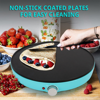 Crêpière à gâteau antiadhésive portable à température réglable automatique