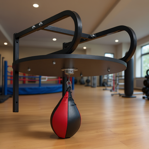 Plataforma de entrenamiento para velocidad con soporte y saco de boxeo giratorio - Product Image 2