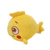 Poupée bébé poisson en peluche jaune personnalisée pour cadeau poupée poissons grands yeux pour enfants jouet poisson gras en peluche