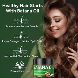 Máscara de crecimiento de cabello personalizada de etiqueta privada mantequilla ACEITE DE Batana para la naturaleza orgánica pura una reparación nutritiva Anti pérdida de cabello mantequilla para el cabello - Product Image 4