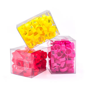 Anneau d'oiseau personnalisé à bas prix ouvert en plastique fendu Clip de pigeon 4.7mm norvégien 7mm bandes de jambe d'oiseau pour animaux de compagnie au Canada - Product Image 2