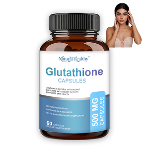 Capsules de Glutathion Naturel et Sain, Complément Naturel pour la Peau, Soutient l'<span class=keywords><strong>Anti</strong></span>-Âge et un Teint Éclatant - Product Image 1
