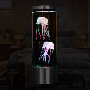 7 Color Changing Electric Round Jellyfish <strong>Lamp</strong> Color Changing Mood Led Fantasy Remote Control <strong>Jelly</strong> <strong>Fish</strong> <strong>Lamp</strong> Popular - Product Image 2