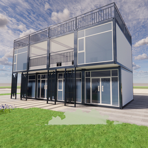 Hiện Đại 20ft Nhanh Chóng Bê Tông Nhỏ Nhà Đúc Sẵn Modular Nhà Prefab Nhà Người Lớn Bằng Gỗ Nhà Búp Bê - Product Image 5