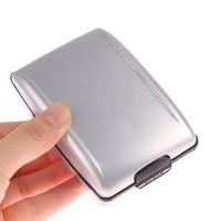 Dompet tempat kartu Rfid multifungsi Harga Menarik dengan uang tunai dan Slot kartu kartu kredit tempat kartu permen mobil disesuaikan Logo 369