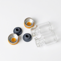 Boîte de rangement pour flacons en verre sérigraphiés ronds de 2 ml, 16*27 mm, boîte pour flacons, support pour flacons