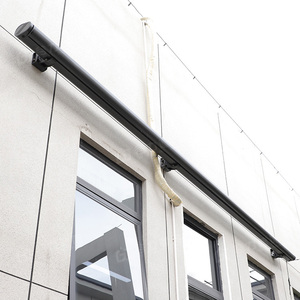 Khung nhôm Cassette LED ánh sáng cơ giới có thể thu vào mái hiên không thấm nước tán ban công mái hiên cho Patio xe bóng râm bãi đậu xe - Product Image 2