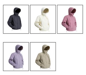 <span class=keywords><strong>Abbigliamento</strong></span> per protezione solare con cappuccio in seta di ghiaccio - Product Image 4