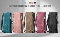 CaseMe 2025 Meilleur vendeur pour Samsung S25 A16 A26 A36 A56 A06 Étui portefeuille en cuir pour Samsung A16 Pochette Sac
