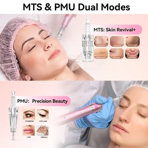 Drpen <span class=keywords><strong>M7</strong></span>-pluma Derma profesional con microagujas, Cartucho de agujas blancas reemplazables, sistema de rodamiento derma - Product Image 5