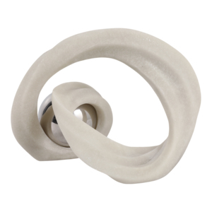 Scultura Sferica in Acciaio Inossidabile, Ornamento Decorativo per Casa, Bagno, Ufficio, Soggiorno, Pezzo d'Arte Chic - Product Image 5
