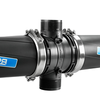 Filtre à disque en plastique de type H BALDR BDF100HB de 4 pouces avec un débit maximal de 70 m/h, une surface filtrante de 2400 cm, systèmes d'irrigation agricole