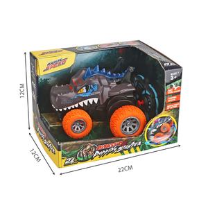 2,4 GHz niños dinosaurio Control remoto dinosaurio <span class=keywords><strong>Stunt</strong></span> Car para niños pequeños 360 grados giratorio RC <span class=keywords><strong>Dino</strong></span> juguete con efecto de luz LED - Product Image 6