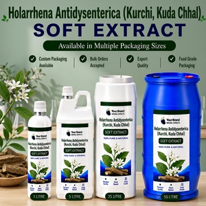 Extrait en vrac d'écorce naturelle de Holarrhena Antidysenterica Kurchi Kuda Chhal, ingrédient botanique naturel pour mélanges à base de plantes - Product Image 3