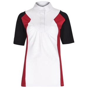 Camisa de espectáculo de equitación para mujer, ropa Ecuestre para mujer, camisa personalizada para montar a caballo, OEM, competición - Product Image 1