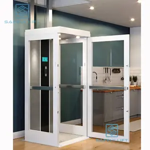 Construction Hydraulic Cheap 2 Floor Residential Lift House Lift Mini Home Elevator Home Lift For House