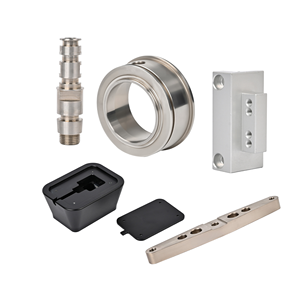 15年历史ISO工厂定制数控加工压铸黑色阳极氧化铝零件 - Product Image 6
