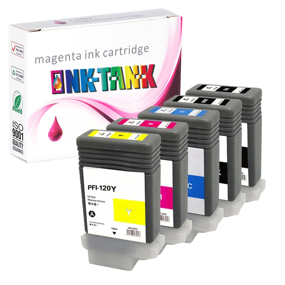 Canon PFI-120 インクカートリッジ 5色セット キヤノンインクタンク