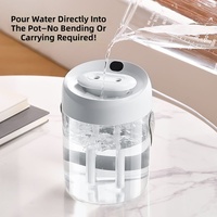 Humidificateur de bureau USB 2000 ml grande capacité, mini-brumisateur portable avec deux modes de pulvérisation pour chambre, bureau et plantes