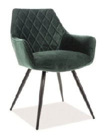 <span class=keywords><strong>Fauteuil</strong></span> Meuble Moderne Cerisier Antique <span class=keywords><strong>Rose</strong></span> Poudre Tissu <span class=keywords><strong>Velours</strong></span> Rayé <span class=keywords><strong>Rose</strong></span> Noir Mat Chaise de Salle à Manger - Product Image 2