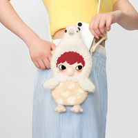 Pendentif en peluche officiel POP MART Série Dear Birds, boîte mystère, porte-clés, jouet de collection, cadeau