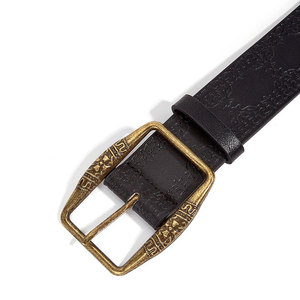 <span class=keywords><strong>Ceinture</strong></span> en <span class=keywords><strong>cuir</strong></span> marron vintage pour <span class=keywords><strong>femme</strong></span>, nouveau design, gaufrée, effet vieilli, polyvalente, avec boucle en alliage, 105 cm, <span class=keywords><strong>ceinture</strong></span> à assortir - Product Image 4