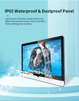 OEM/ODM Panneau PC tout-en-un à écran tactile industriel Android de 21.5 pouces 1080P 2MP Caméra frontale Carte NFC PC Android personnalisable