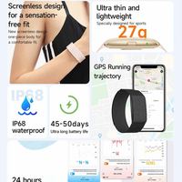 Nouvelle Montre Connectée de Fitness Personnalisable en Gros avec Logo, Sans Écran Tactile, avec SDK