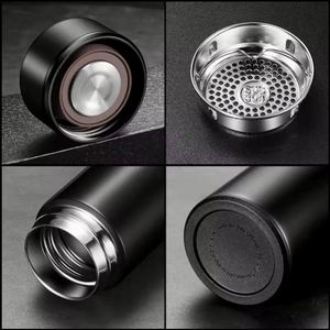 500ml Double Wall Insulated Stainless Steel Vacuum <b>Flasks</b> Custom Logo Digital Smart Water Bottle With Led Temperature Display - Product Image 3