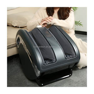 Masajeador de piernas de grado profesional con calefacción y terapia de compresión de aire Amasado 3D + Vibración para la recuperación muscular del pie/pantorrilla Hogar/Gimnasio/Oficina - Product Image 2