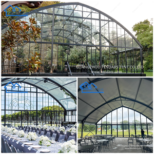 Carpa Arqueada de 10m X 20m para Bodas, Carpa Transparente con Marco Negro para Eventos, Carpa para Fiestas y Bodas, Carpas Transparentes para Eventos - Product Image 6