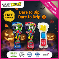 Yoloduck Food Grade Material Skeleton Skull Design Gummy Candy Halloween Candy Halal Gummy Candy Bulk