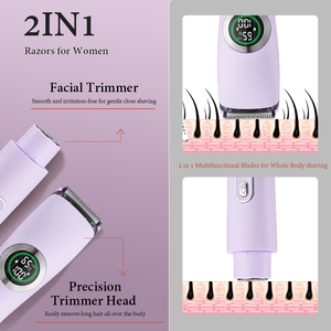 <span class=keywords><strong>Épilateur</strong></span> électrique pour femme de haute qualité, rasoir bikini/visage/aisselles, appareil d'épilation sans douleur pour femme - Product Image 3